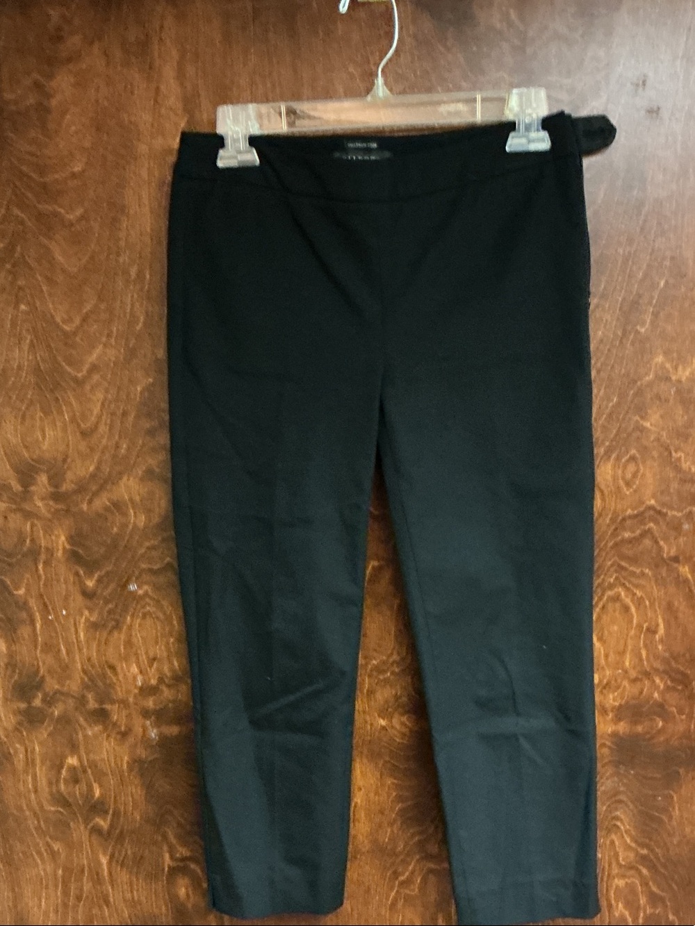 Talbots Petite Women’s Crop Pants Black.